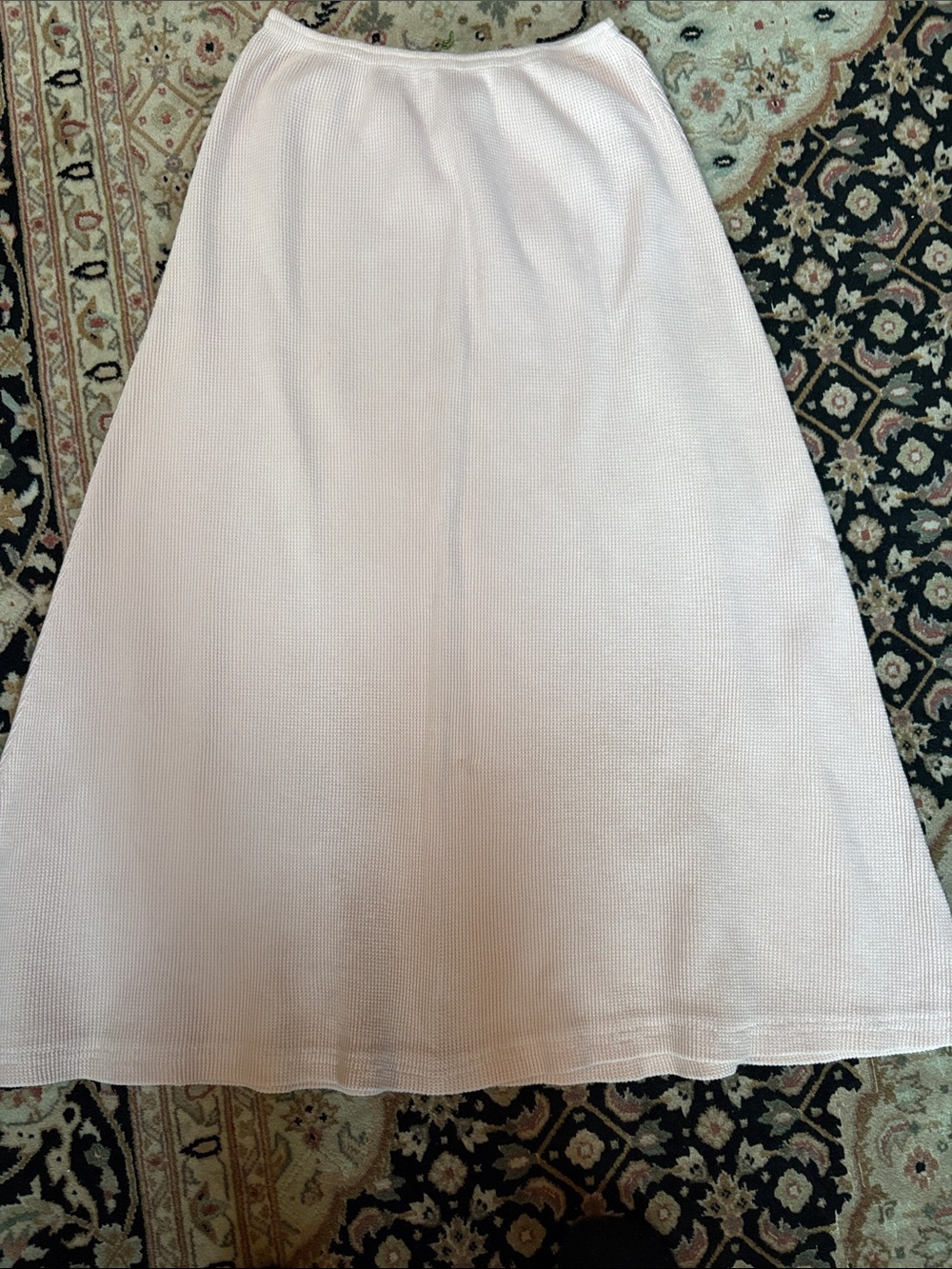 Fitigues A-Line Long Skirt Peachy Pink - Picture 2 of 6